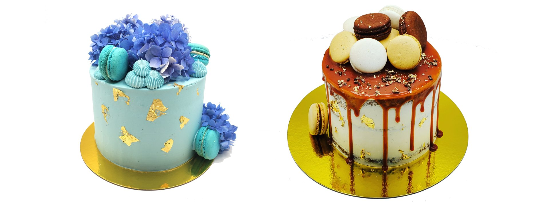 Nougatine Birthday Cakes