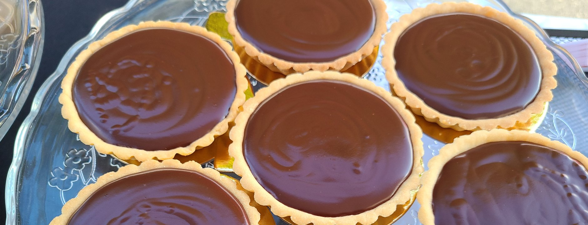 Nougatine Tarte au chocolat