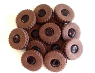 Linzer Sables Chocolate