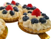 Vanilla Berry Tart