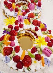 Multi-color Festivities Birthday Cake