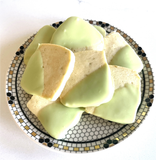 Lime White Chocolate Meltaway Cookies